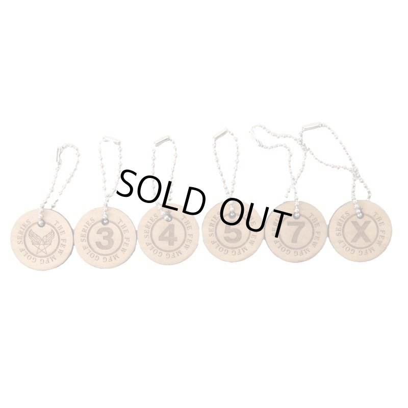 画像2: ヘッドカバー用木製番手タグ (2)